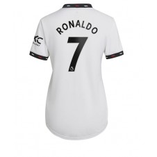Manchester United Cristiano Ronaldo #7 Bortedrakt Kvinner 2022-23 Kortermet